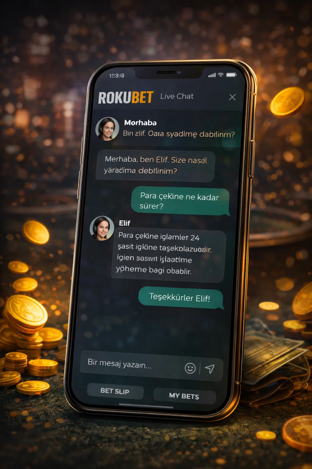 Rokubet canlı destek ve sohbet
